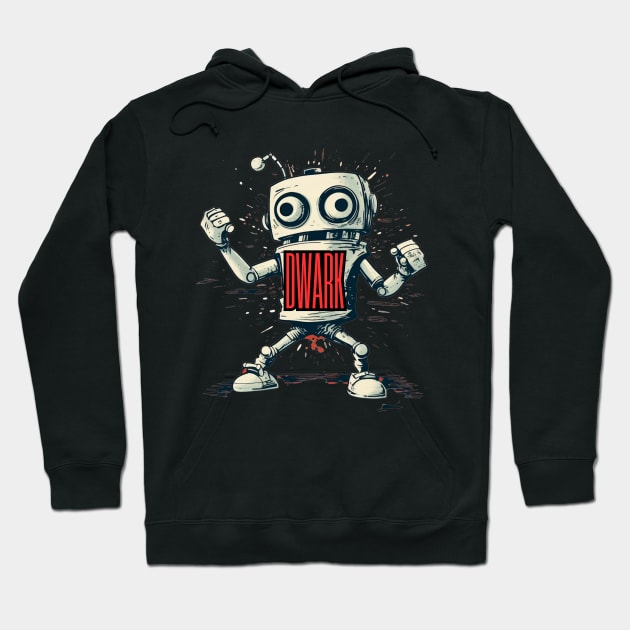 Combat Robots Dwark Hoodie by FrogandFog